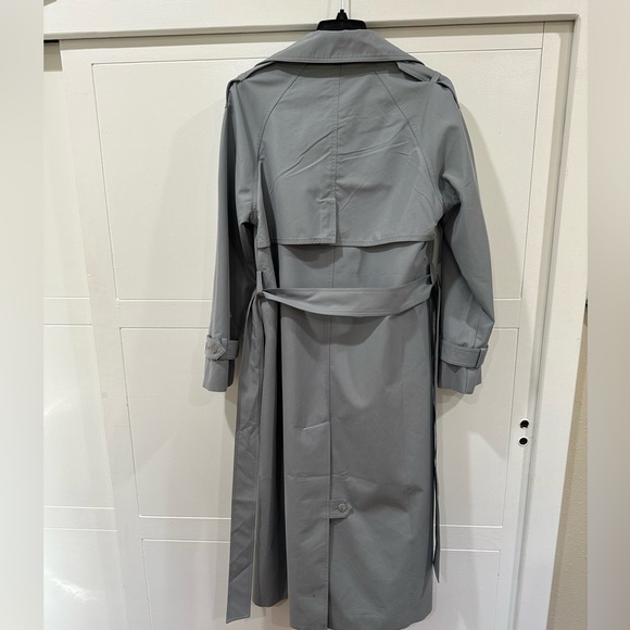 SOLD ON EBAY DO NOT BUY Reformation Holland Trench in Light Blue - Picture 7 of 8
